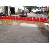 市政防汛挡水板，红色L型水立克ABS材质挡水板