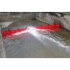 红色水立克L型ABS材质挡水板，城市内涝防汛挡水
